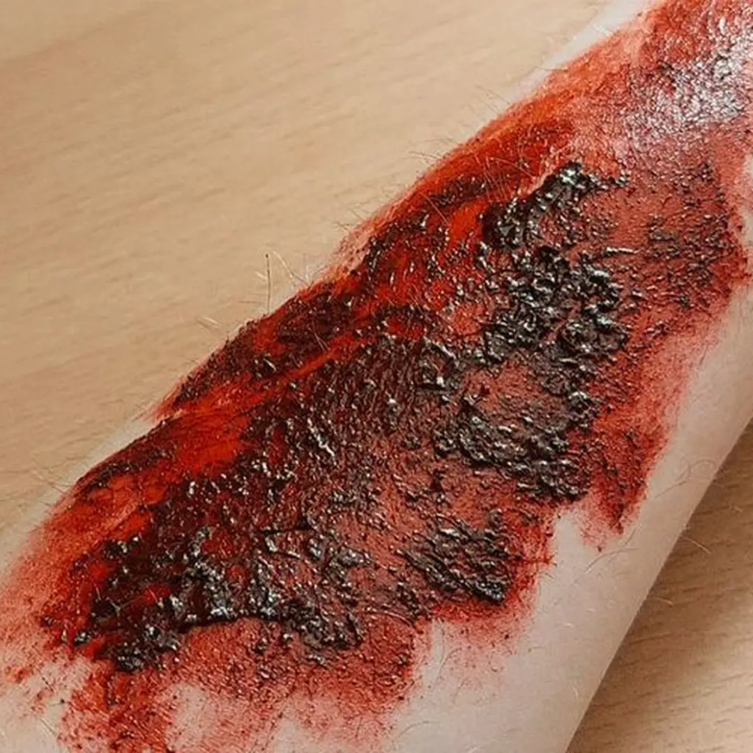 Grimas Burn Paste 60ml - Rood
