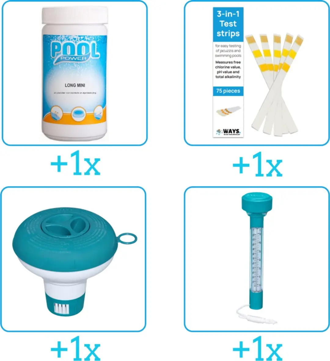 Pool Power Zwembad Onderhoudspakket