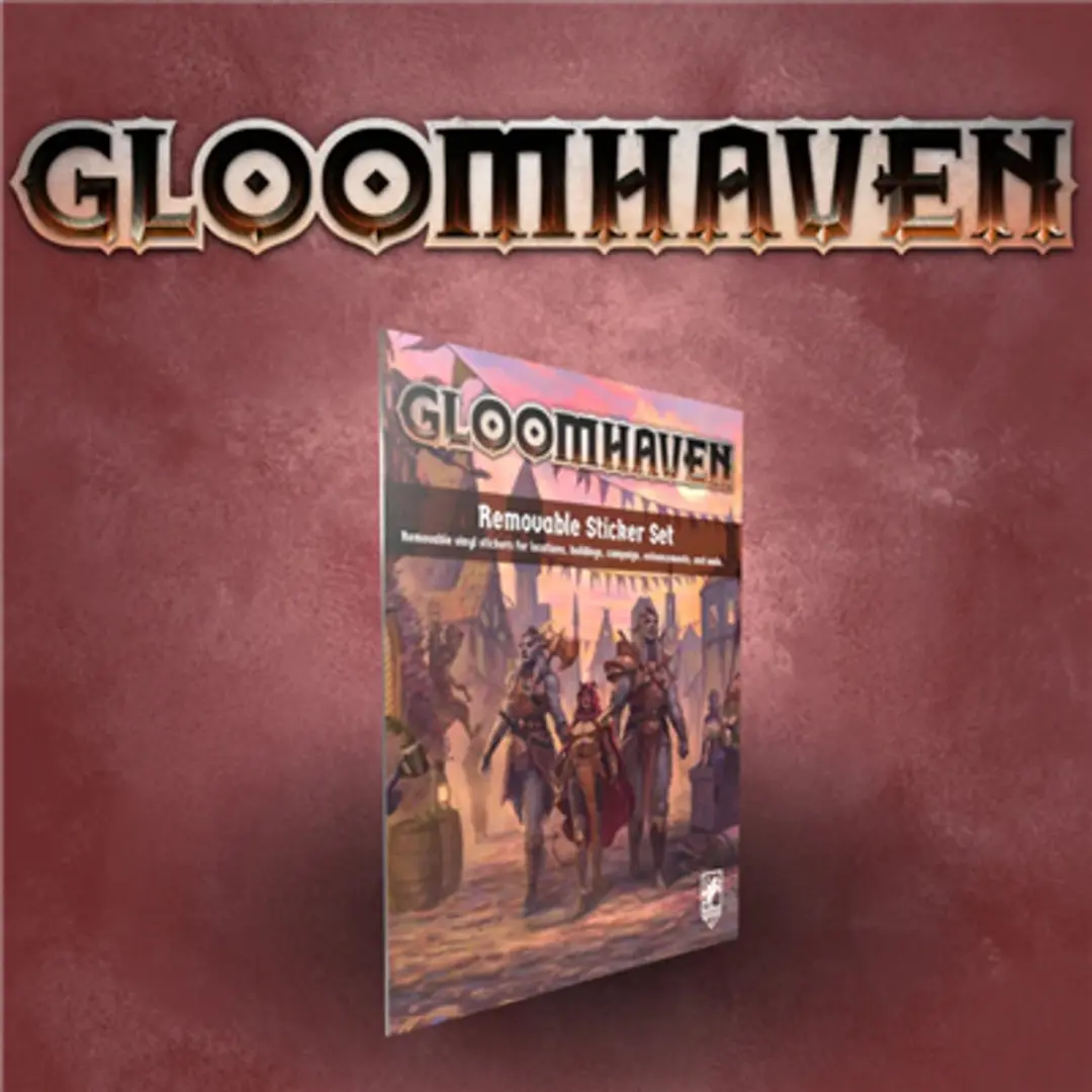Asmodee Gloomhaven Removable Sticker Set CPH2003