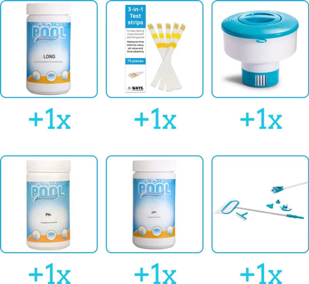 Pool Power Zwembad Onderhoudspakket