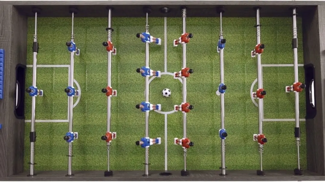 Garlando F-2 Voetbaltafel - Grijs Eiken F2GRULNO
