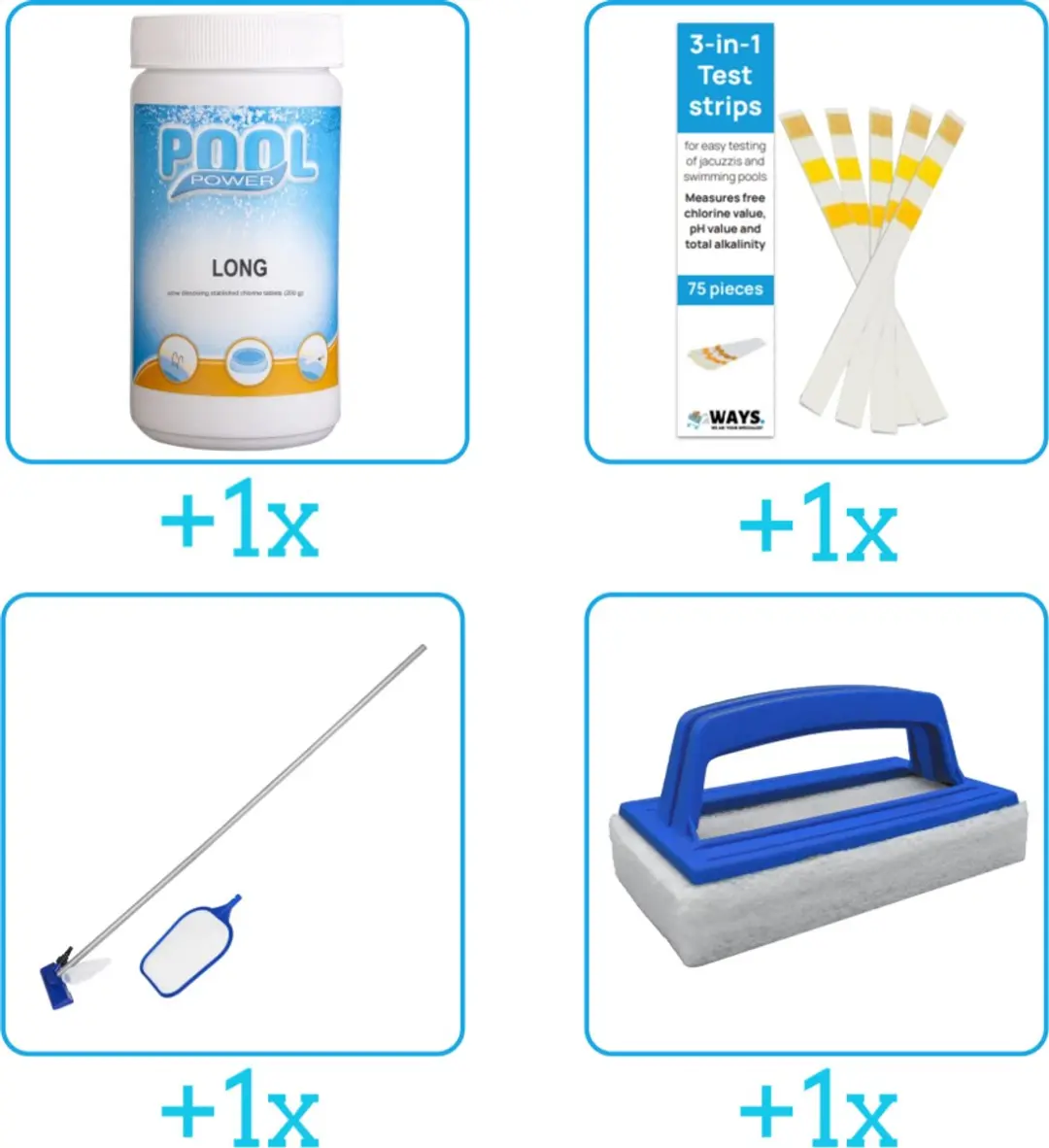 Pool Power Zwembad Onderhoudspakket