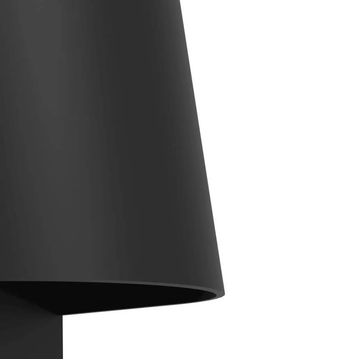Eglo Stagnone Wandlamp Buiten GU10 - 20,5cm - Zwart