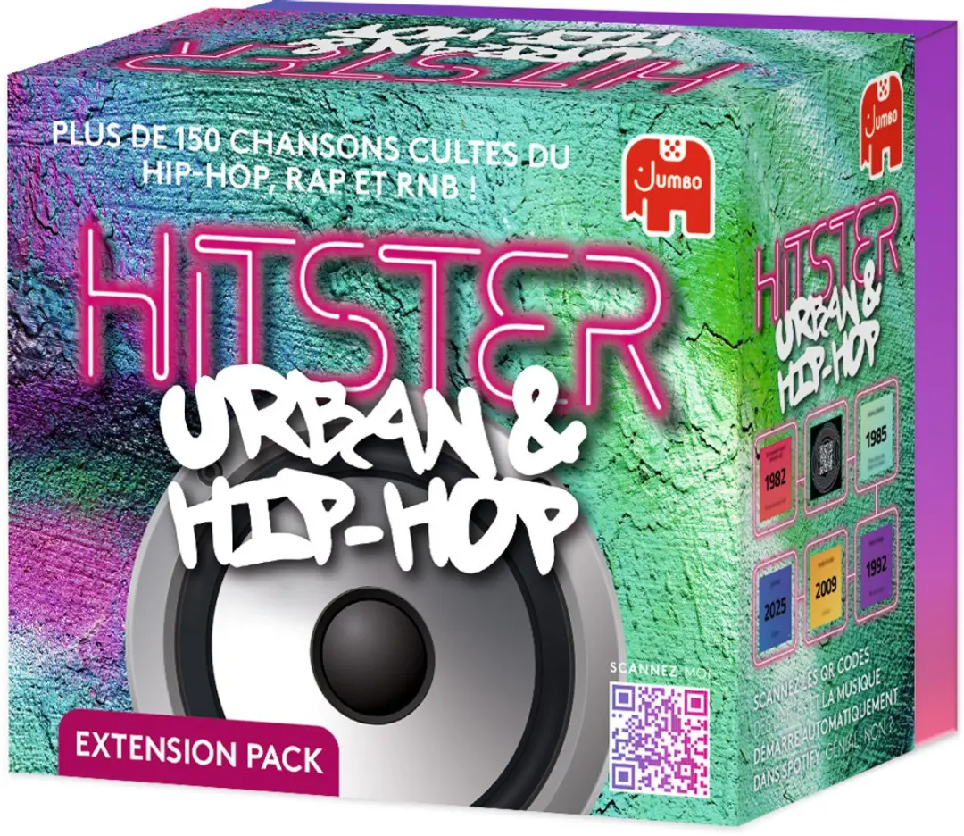 Hitster Urban & Hip-Hop Franse Editie Muziekspel - 10 Spelers - MPN 1110100854 - afbeelding 6 van 6