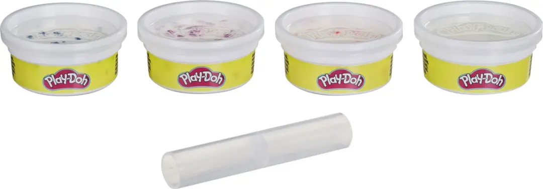 Play-Doh Kleur Explosie 4 Pack Boetseerklei - 4 Potjes