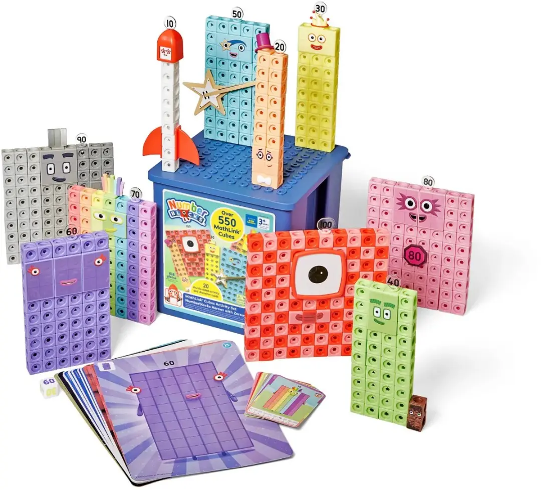 Learning Resources Numberblocks Mathlink Cubes Heroes Activiteitenset - 616 Stuks - Multikleur