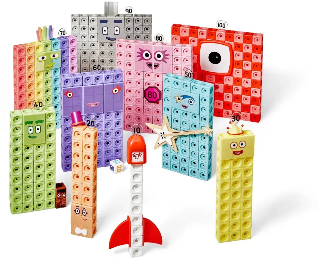 Learning Resources Numberblocks Mathlink Cubes Heroes Activiteitenset - 616 Stuks - Multikleur