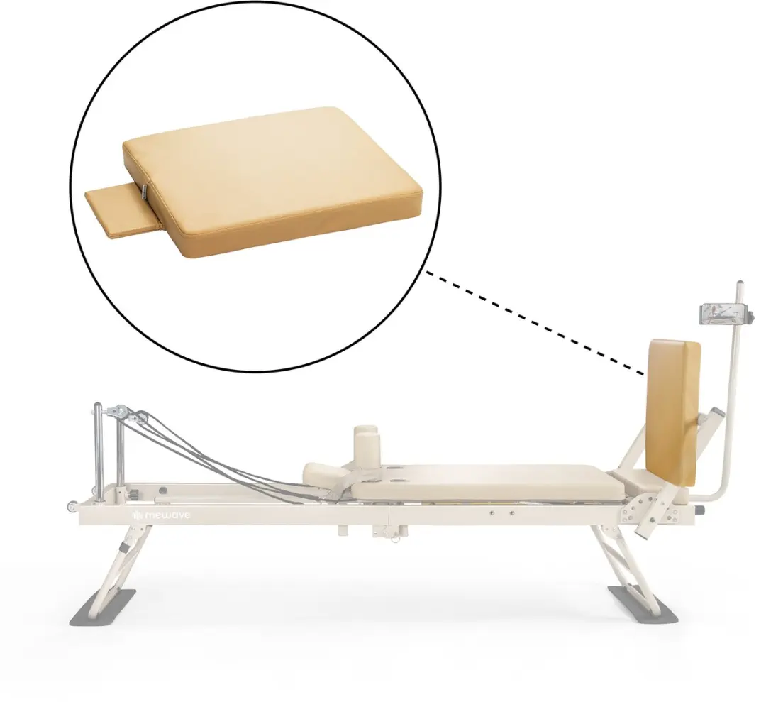 Mewave Pilates Reformer Set - Inklapbaar & Verstelbaar - Beige