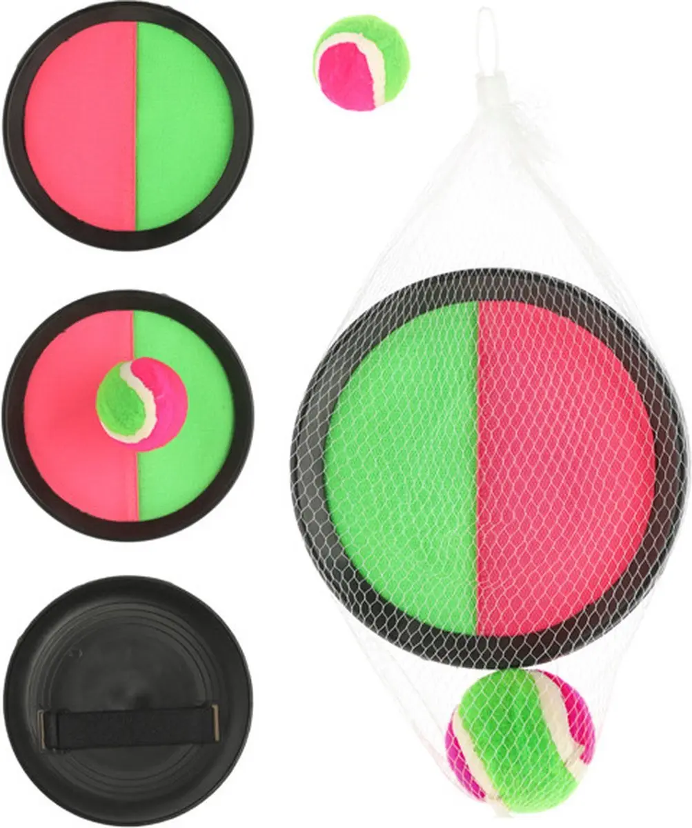 Buffalo Catchball Bandito - 4 Spelers - Groen/Zwart/Roz