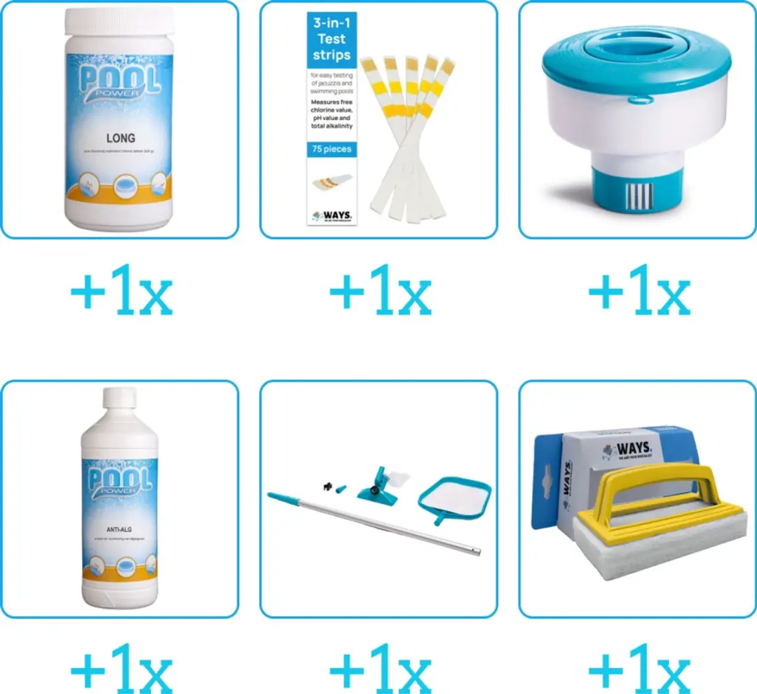 Pool Power Onderhoudspakket 1000ml
