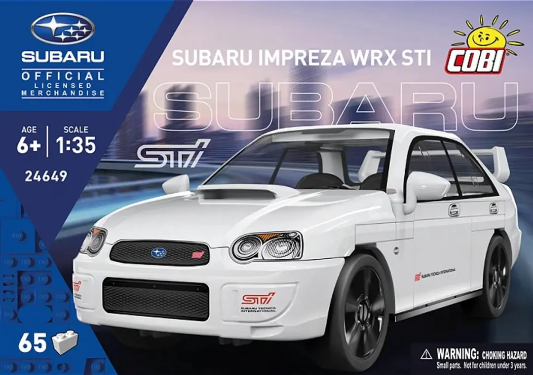 Cobi Subaru Impreza WRX STI - 65 Onderdelen
