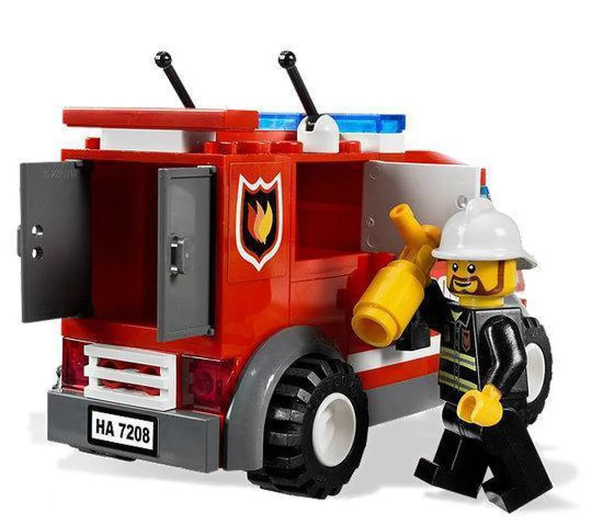 LEGO City Brandweerstation 7208 - 662 Stukken - afbeelding 6 van 6
