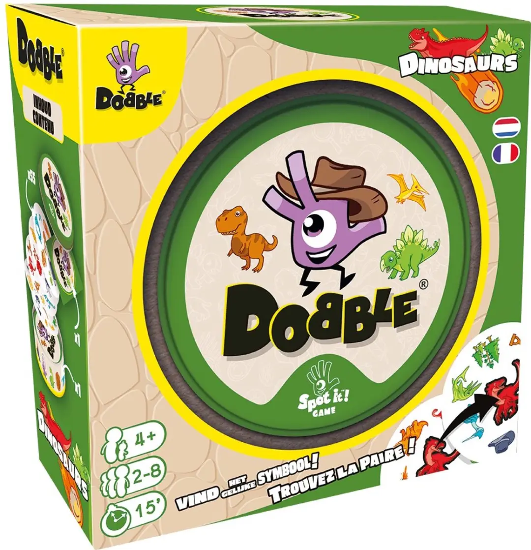 Zygomatic Dobble Dinosaurs Kaartspel