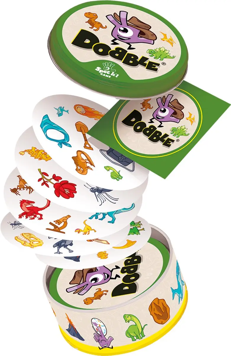 Zygomatic Dobble Dinosaurs Kaartspel - 2-6 Spelers