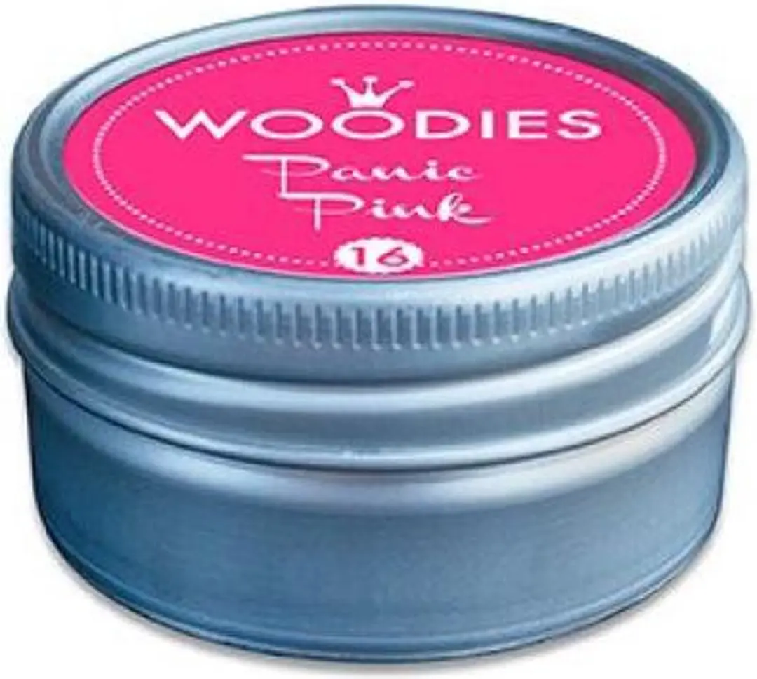 Woodies Inktkussen Panic Pink - 35mm x 20mm - 16 Stuks