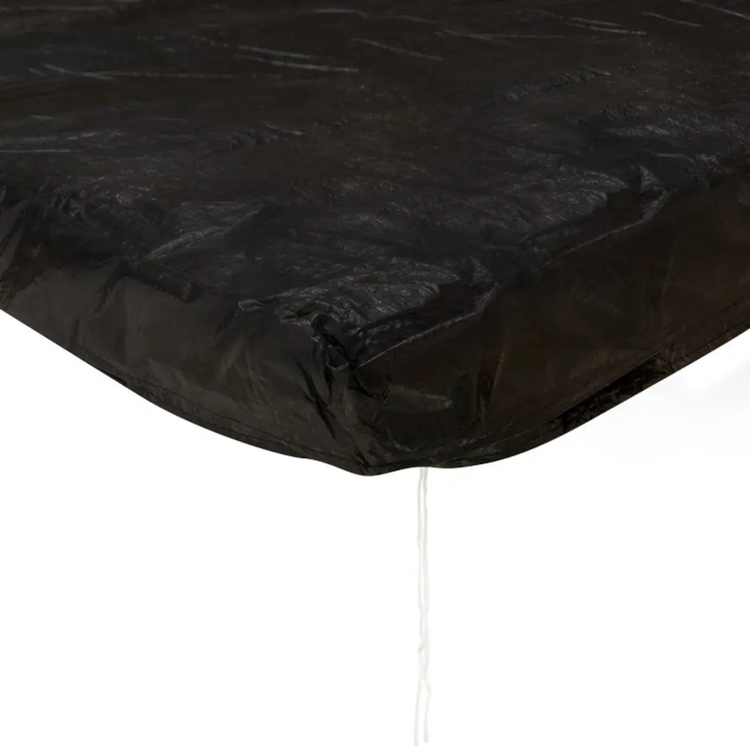 Virtufit Zwembad Afdekzeil 400x200cm - Zwart