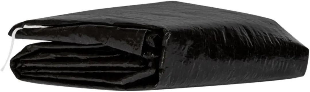 Virtufit Zwembad Afdekzeil 400x200cm - Zwart
