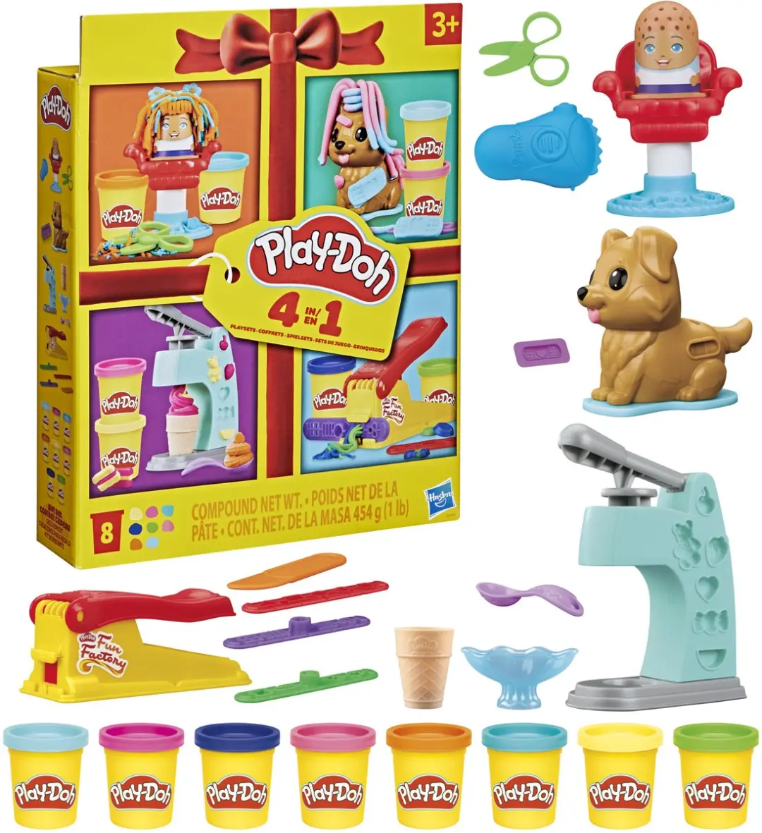 Play-Doh Mini 4-in-1 Speelset - Multi