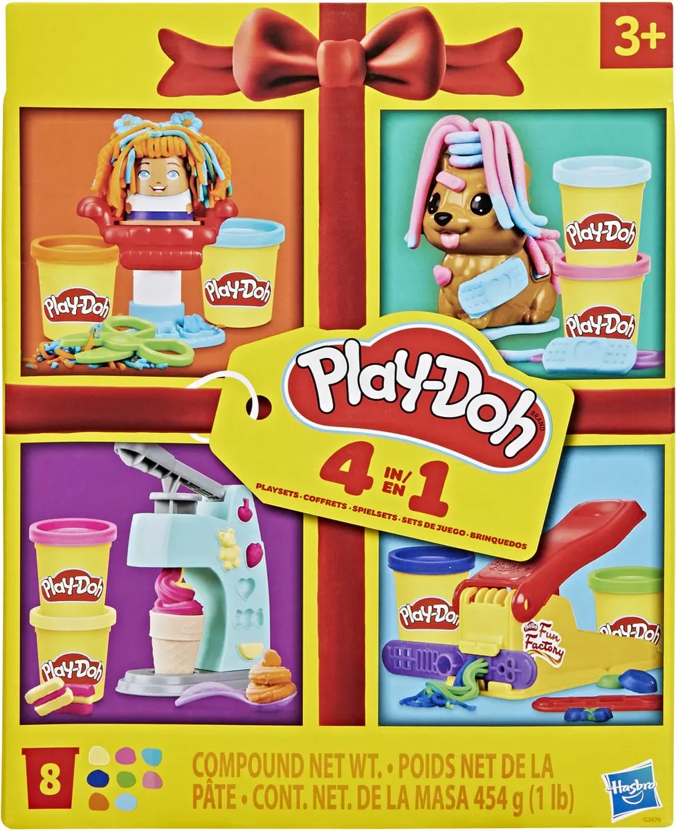 Play-Doh Mini 4-in-1 Speelset