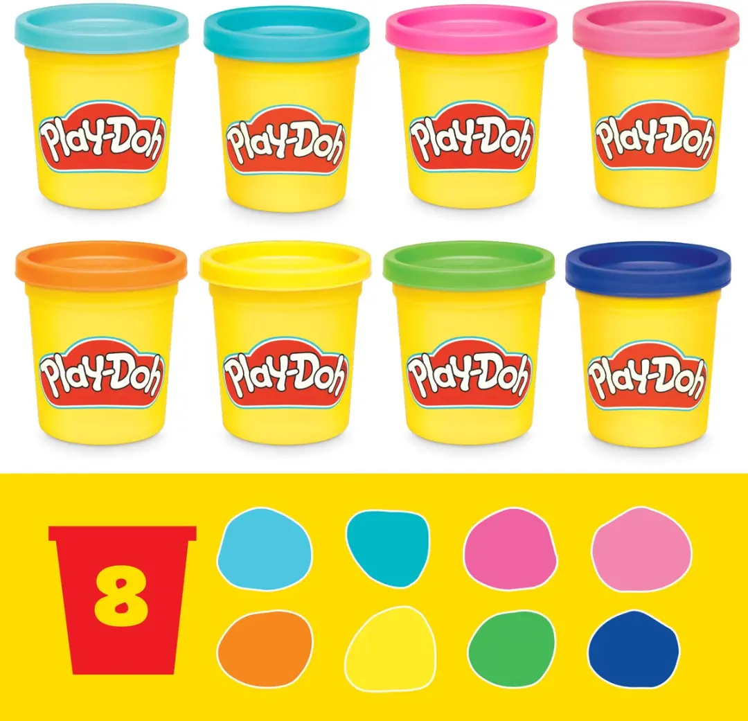 Play-Doh Mini 4-in-1 Speelset - Multi