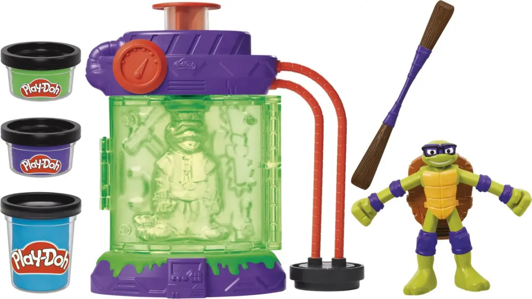 Play-Doh TMNT Mutation Station Speelset - 8 Stuks