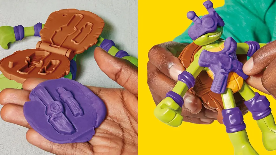 Play-Doh TMNT Mutation Station Speelset - 8 Stuks