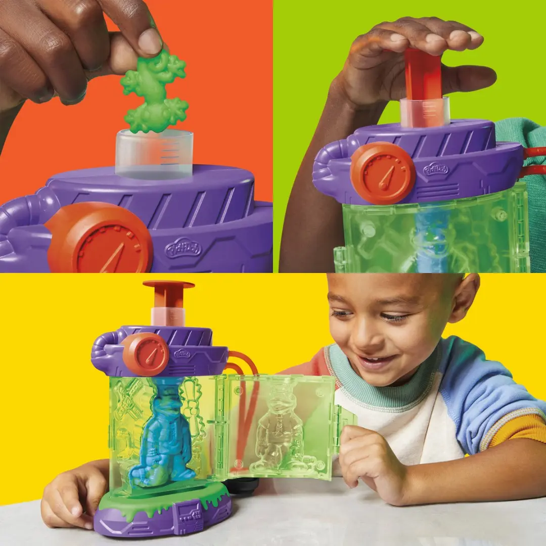 Play-Doh TMNT Mutation Station Speelset - 8 Stuks