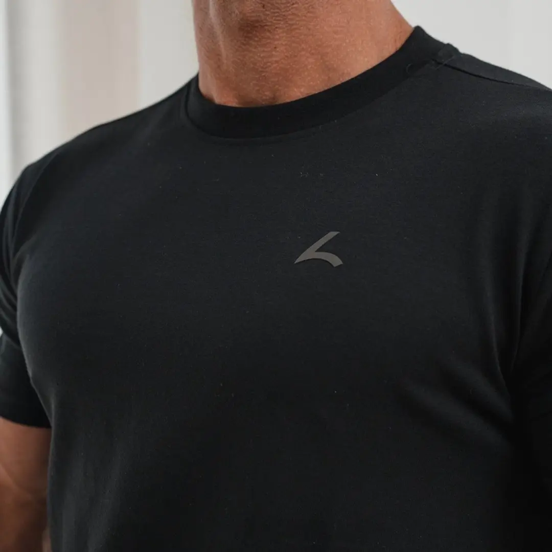 Reeva Performance Sportshirt PS01-M - M - Zwart - afbeelding 6 van 6