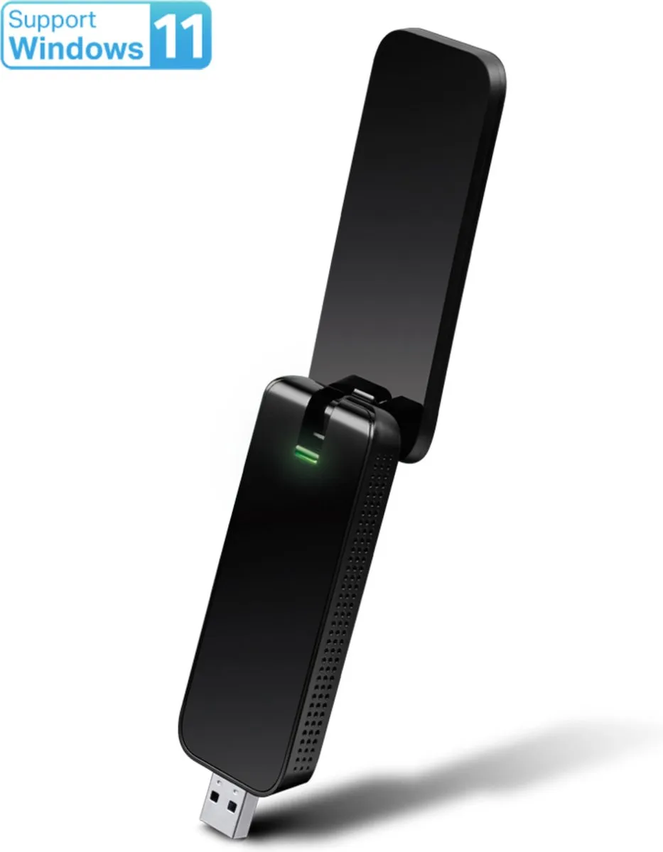 TP-Link Archer T4U WiFi-adapter - Zwart