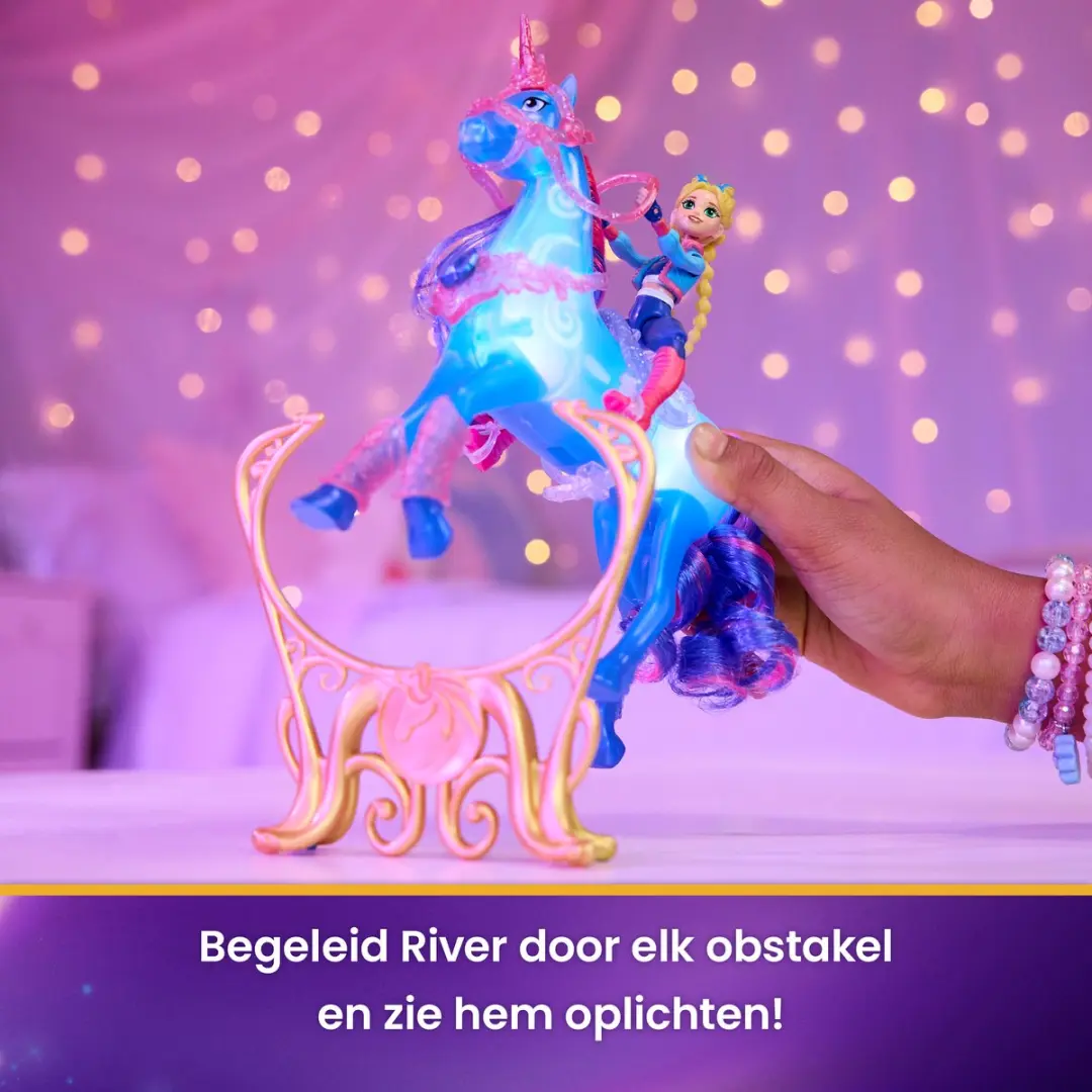 Unicorn Academy Lichtende Eenhoorn Minipop - Multicolor