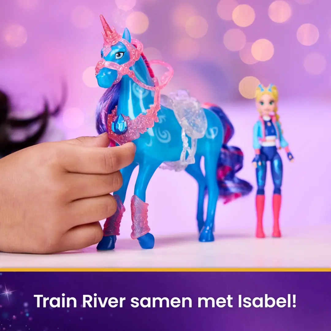 Unicorn Academy Lichtende Eenhoorn Minipop - Multicolor