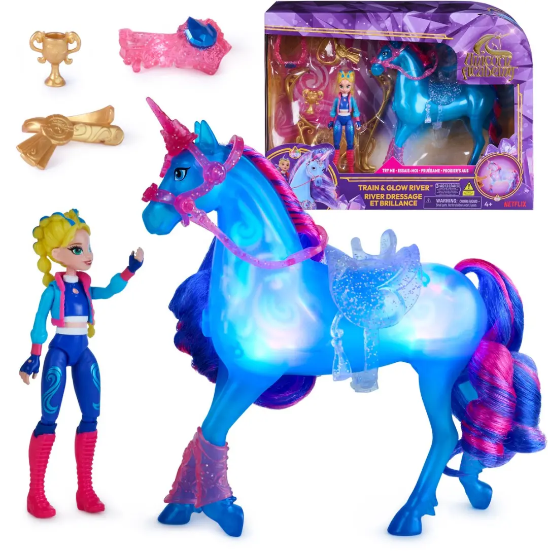 Unicorn Academy Lichtende Eenhoorn Minipop