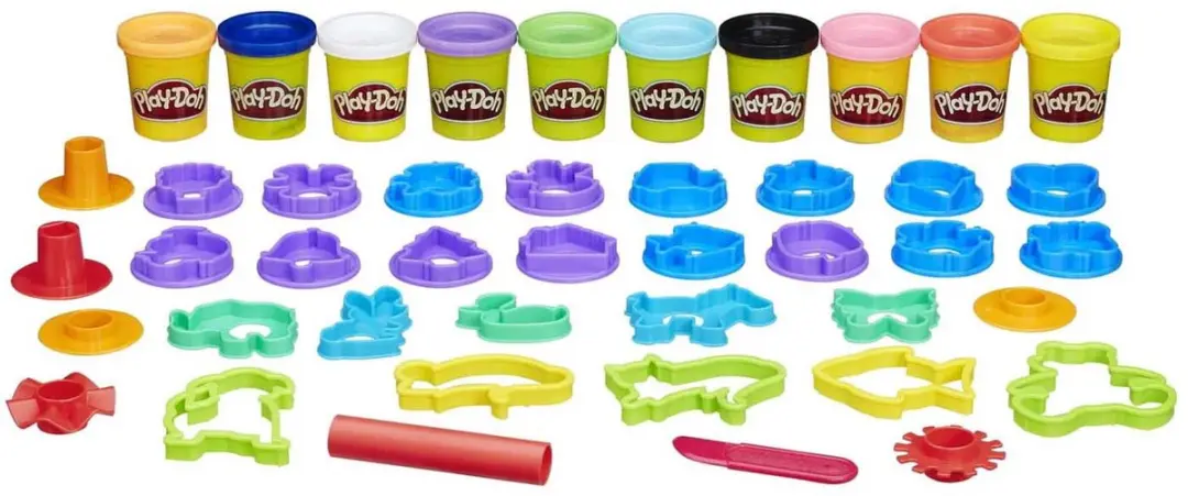 Play-Doh Toolkit - 30 Stuks Multi Kleuren - afbeelding 6 van 6
