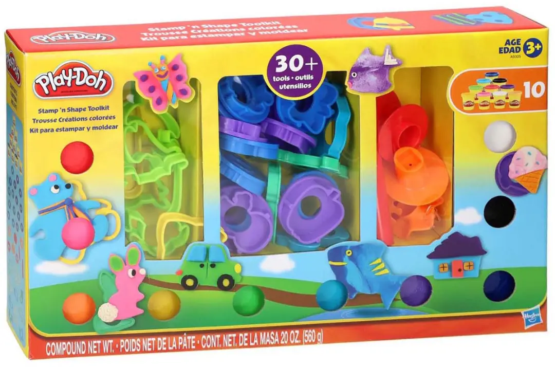 Play-Doh Toolkit - 30 Stuks Multi Kleuren