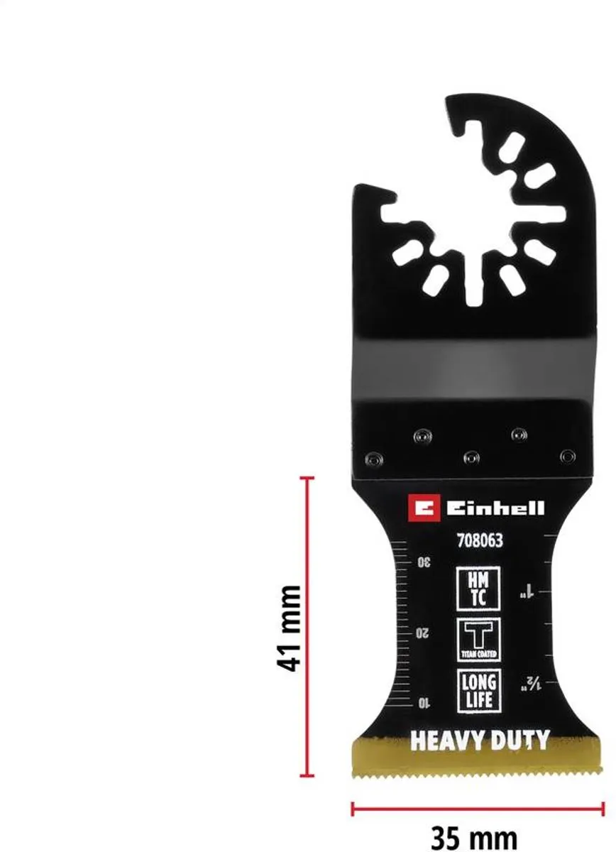 Einhell 708063 Tauchsägeblad HM-TI 35mm - 1 Stuk