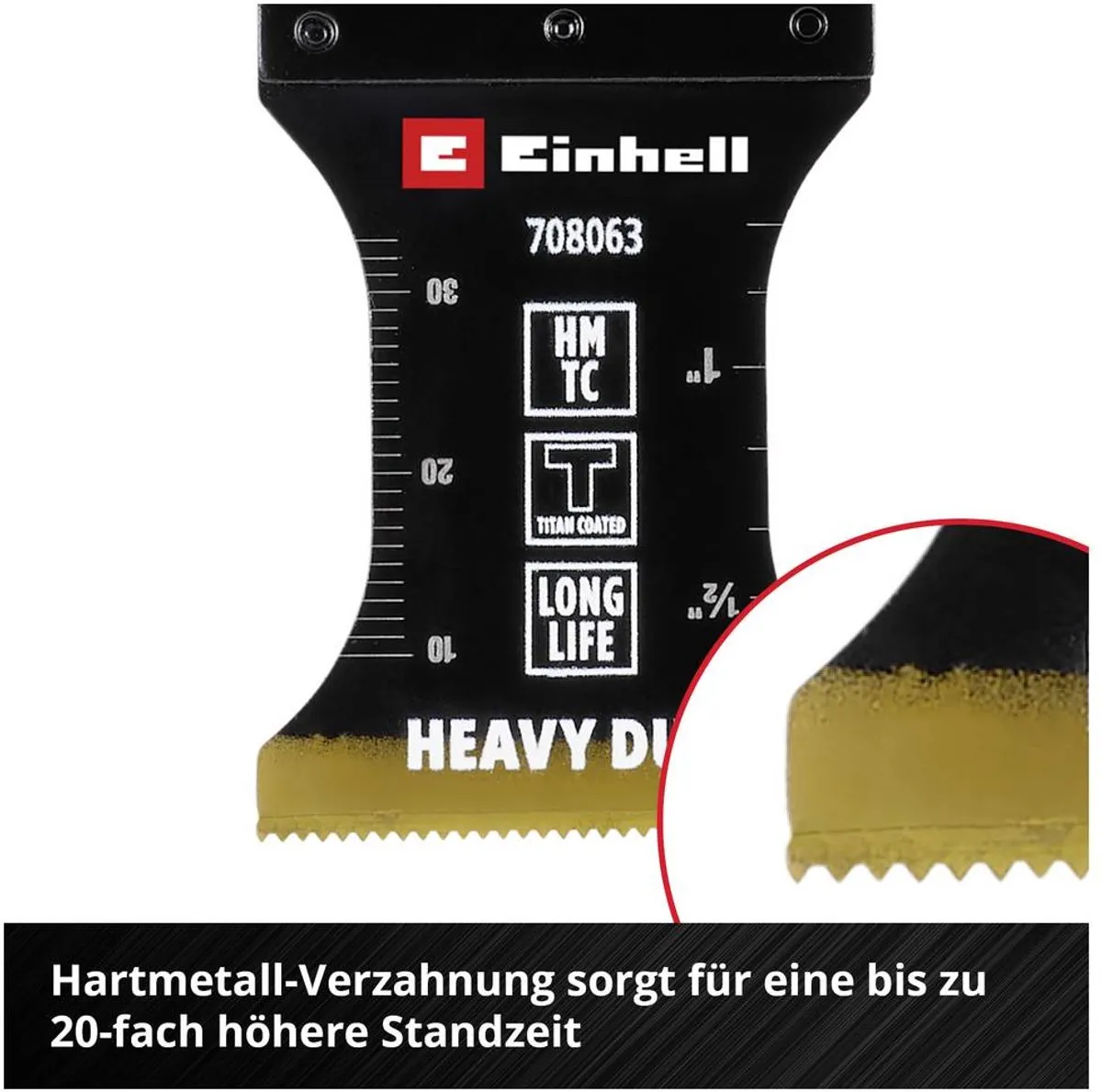 Einhell 708063 Tauchsägeblad HM-TI 35mm - 1 Stuk