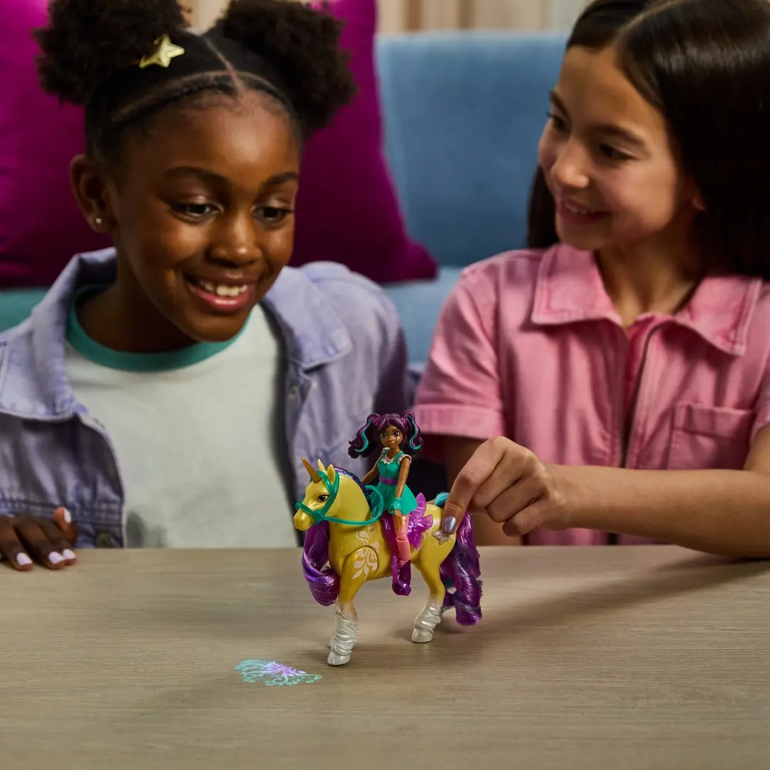 Unicorn Academy Ava & Plant Magic Leaf 6072482 - 2 Rijaccessoires - Multi