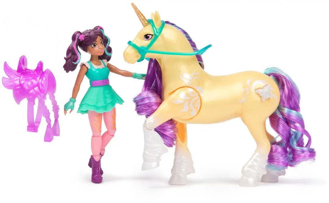 Unicorn Academy Ava & Plant Magic Leaf 6072482 - 2 Rijaccessoires - Multi