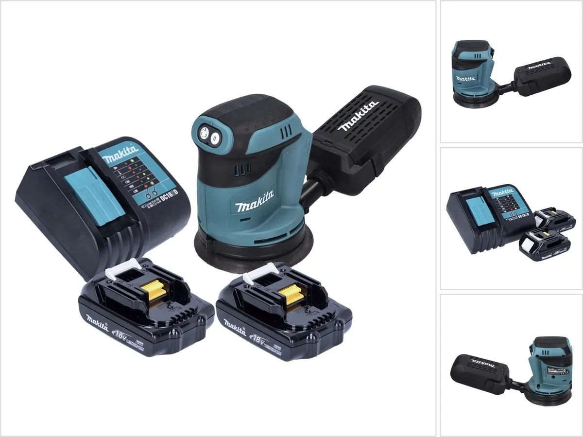 Makita DBO180SY Excentrische Schuurmachine 125mm