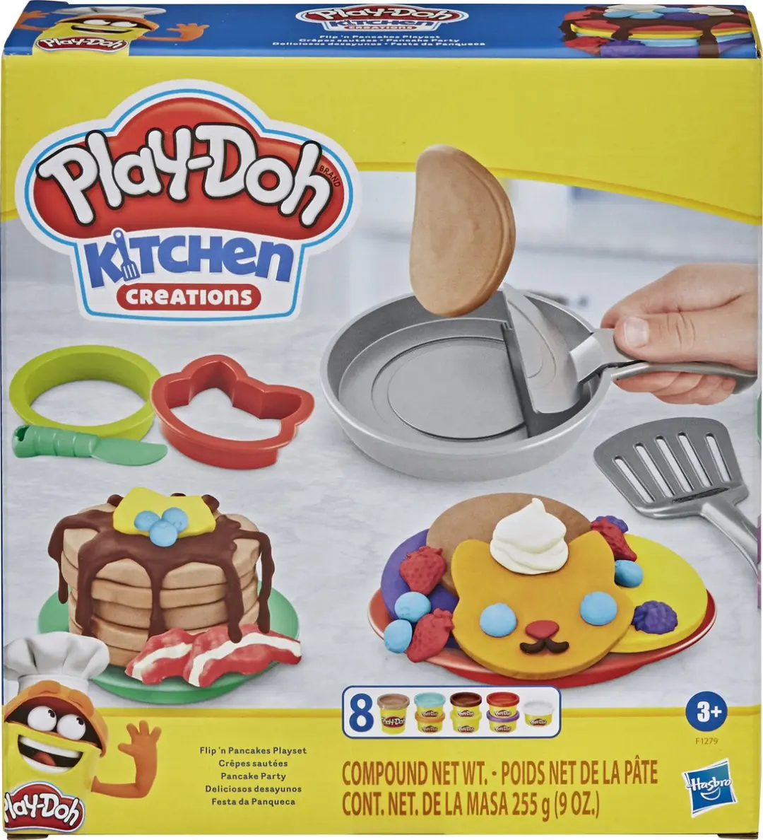 Play-Doh Flip in de Pan Speelset - Multikleur - afbeelding 6 van 6