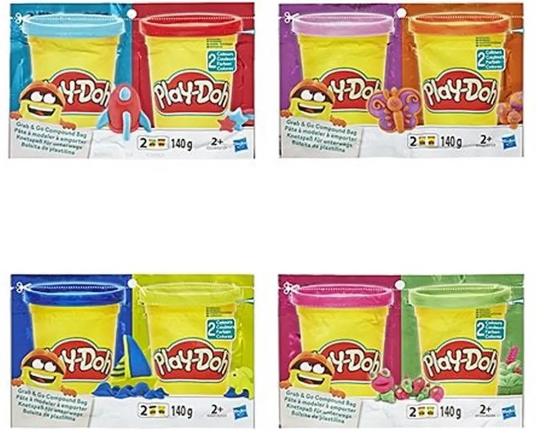 Play-Doh Grab n Go Compound Bag Klei