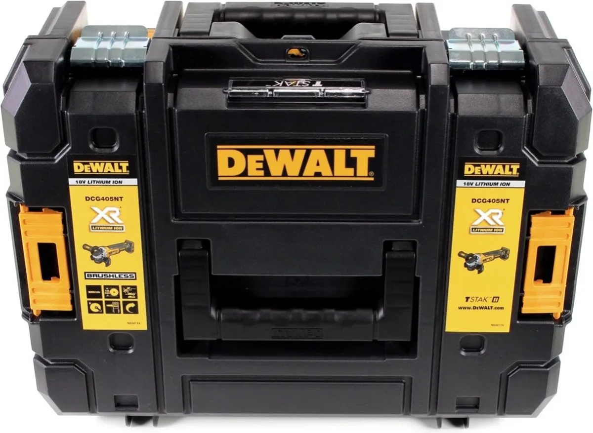 DeWalt DCG 405 M1 Haakse Slijper 18V 125mm - 4.0Ah - TSTAK - afbeelding 2 van 5