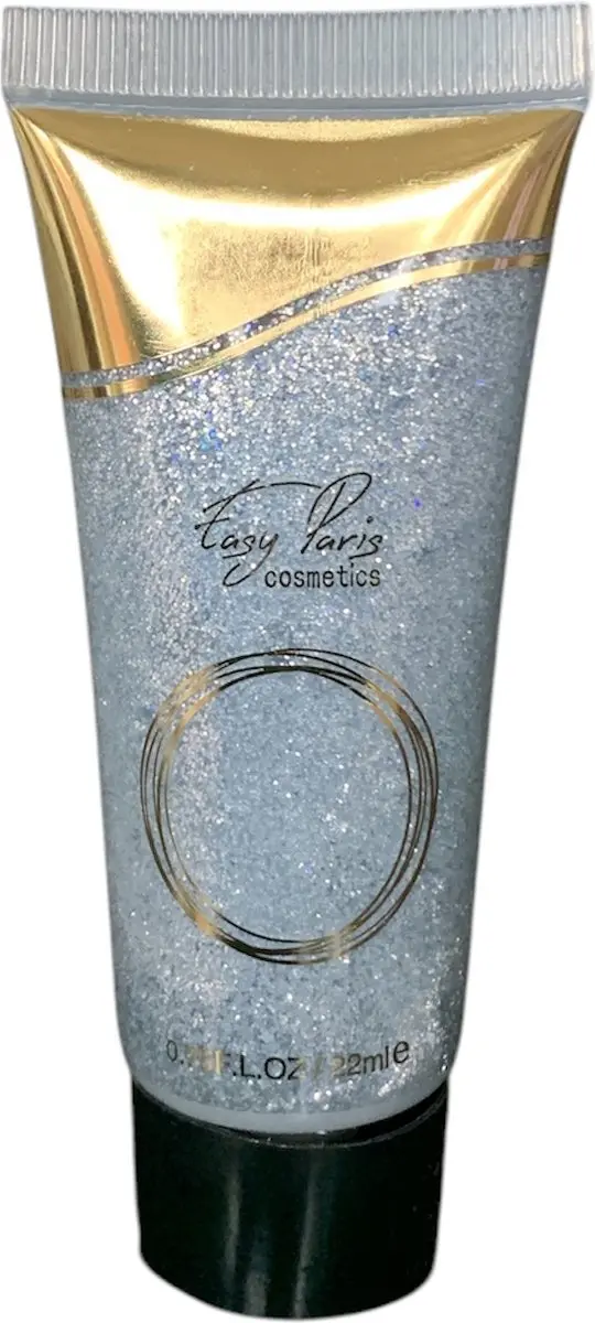 Easy Paris Cosmetics Vloeibare Glitters Zilver 22ml