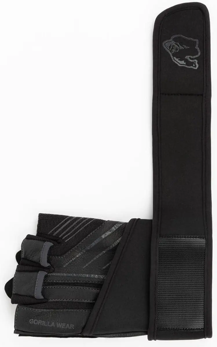 Gorilla Wear Dallas Sport Handschoenen - Zwart/Grijs - 3XL