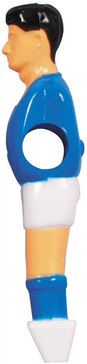 Buffalo Tafelvoetbal Poppen 13mm Blauw/Wit - 4 Stuks