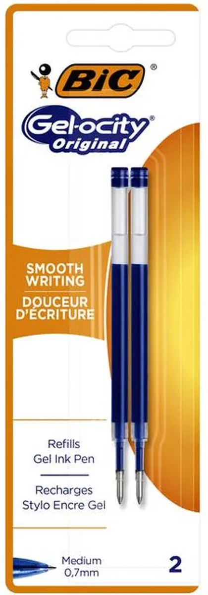 Bic Gelschrijvervulling Blauw