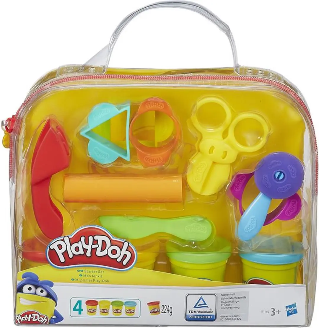 Play-Doh Starter Set - 4 Potjes Multikleur