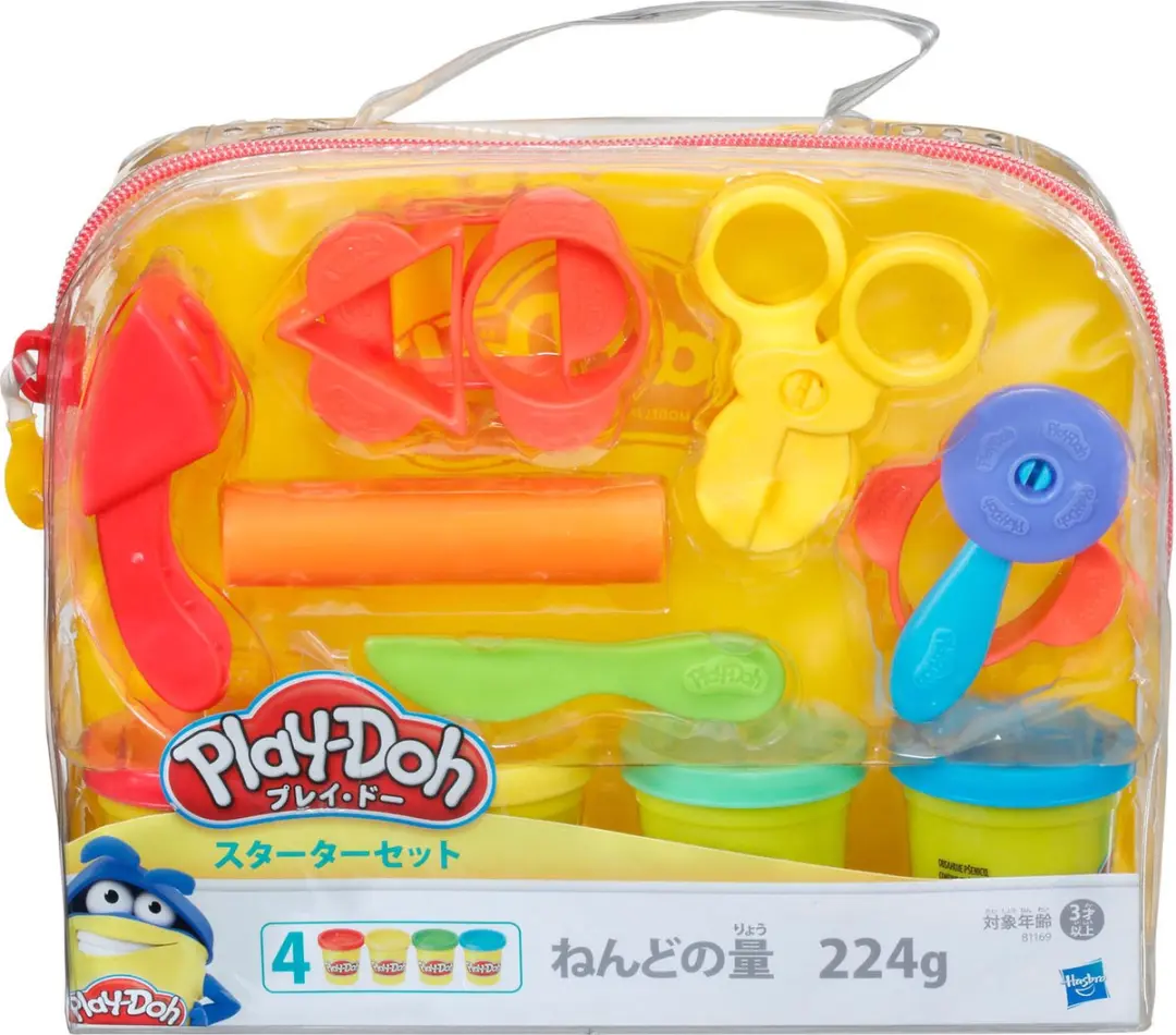 Play-Doh Starter Set - 4 Potjes Multikleur