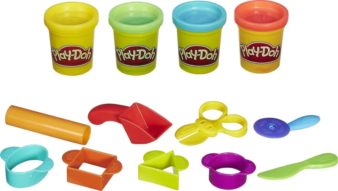 Play-Doh Starter Set - 4 Potjes Multikleur