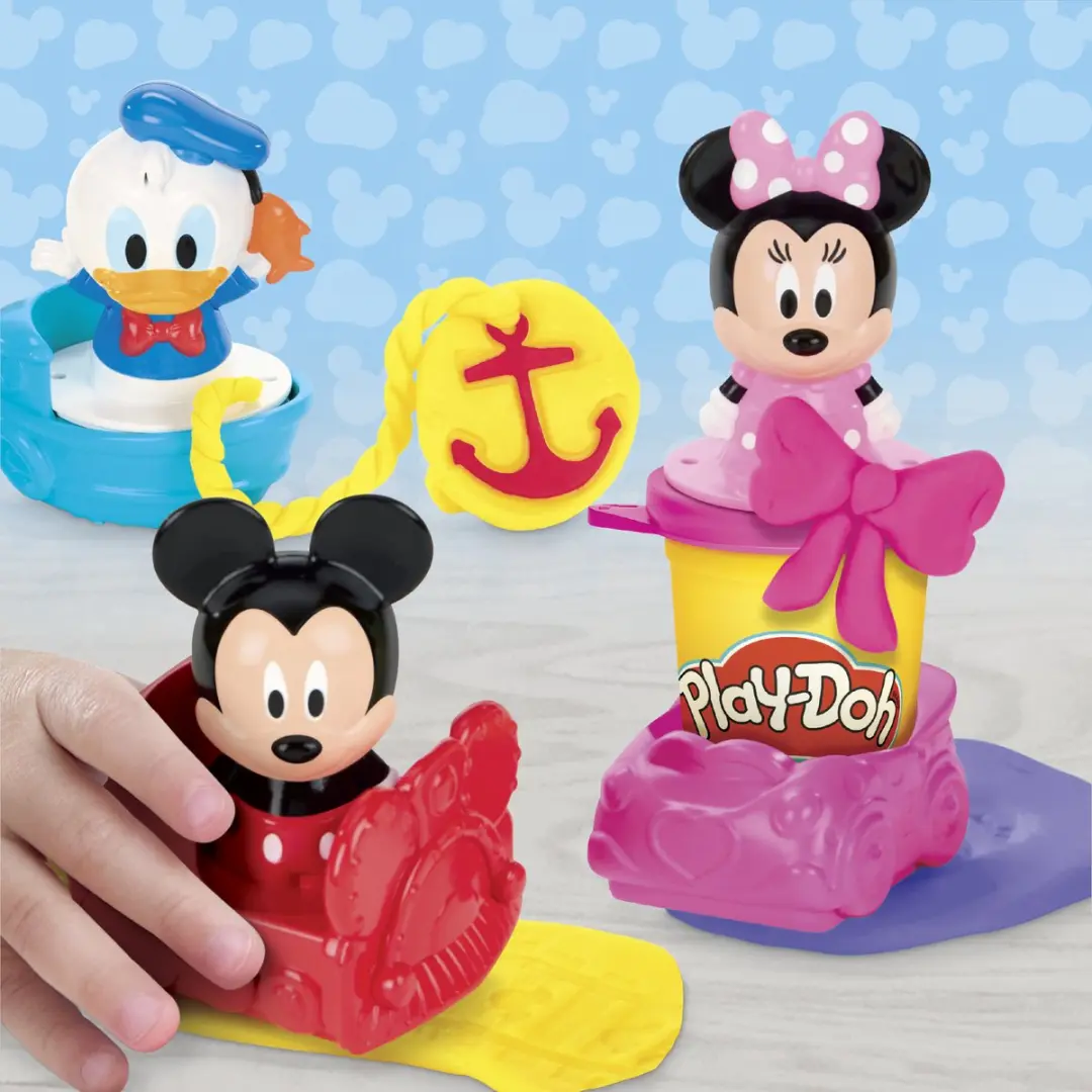 Play-Doh Disney Junior Stamp & Go Megapack - 12 Stuks